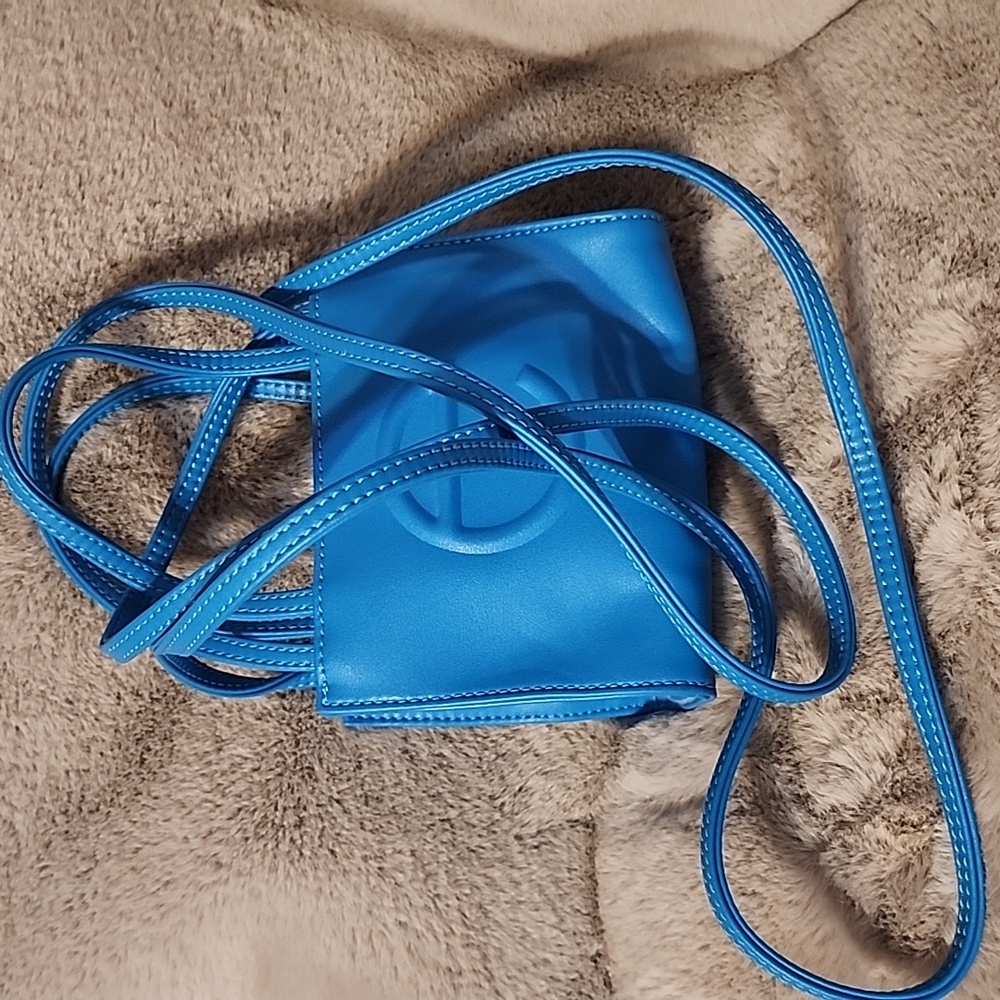 Telfar Mini Bag in Cyan Blue - Picture 7 of 8
